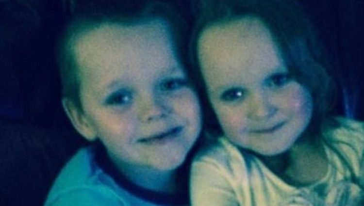 Dos de los hijos de Michaelle Pearson que fallecieron en el incendio