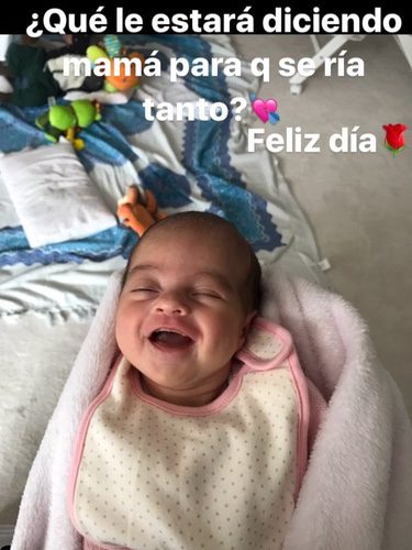 Alana, la hija de Cristiano Ronaldo y Georgina. Vía Instagram