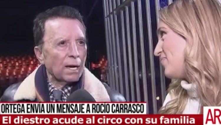 Ortega Cano en 'El programa de Ana Rosa' Fuente: Telecinco