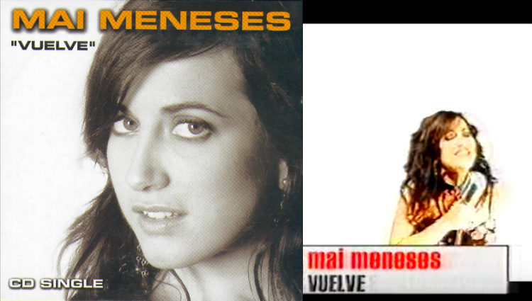 Mai Meneses en la portada y el videoclip del single 'Vuelve'