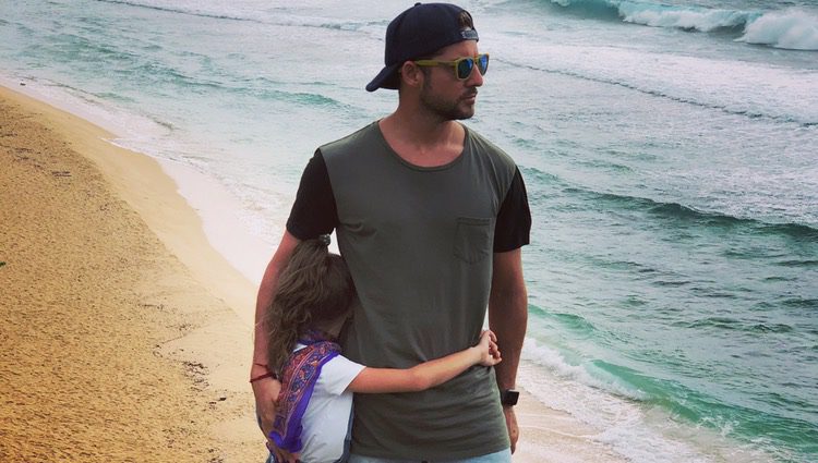 David Bisbal junto a su hija Ella Fuente: Instagram