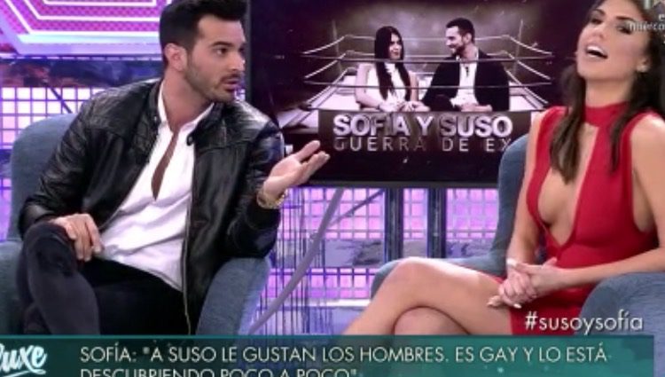 Sofía Suescun y Suso en 'Sábado Deluxe' Fuente: Telecinco