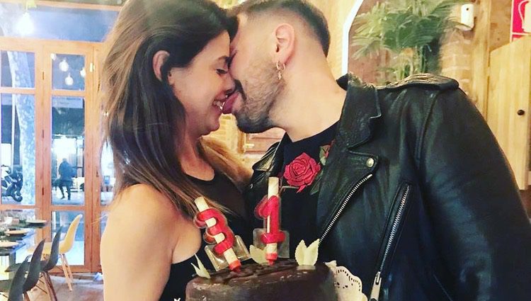 Ares Teixidó y Héctor Carvajal en el cumpleaños/ Fuente: Instagram