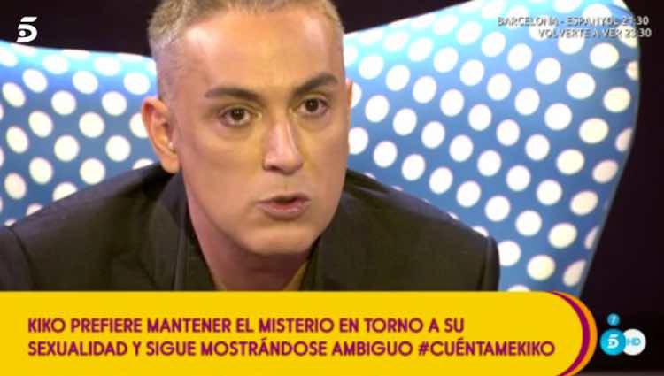 Kiko Hernández prefiere seguir siendo ambiguo en ese tema / Telecinco.es
