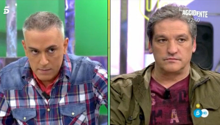Kiko Hernández y Gustavo González en 'Sálvame'