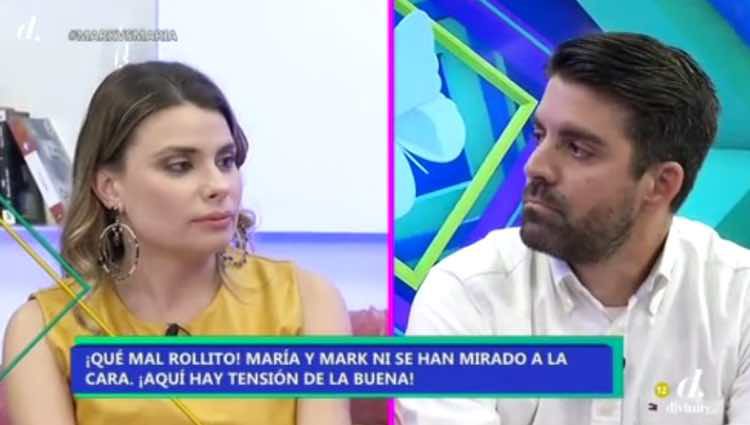 Tensión en su reencuentro en televisión / Telecinco.es