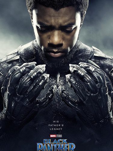 Boseman, en el cartel de 'Pantera Negra'