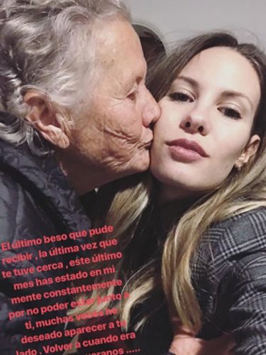 La emotiva imagen que Jessica Bueno ha compartido junto a su abuela / Instagram