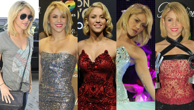 Shakira cambió su larga melena por un corte bob en 2011 | Gtres
