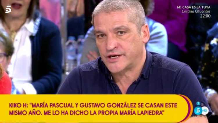 Gustavo González muy cabreado por la noticia de Kiko Hernández / Telecinco.es