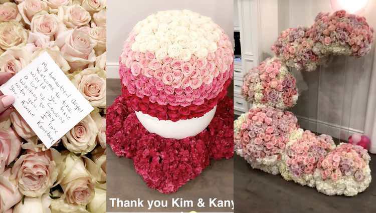 Los regalos de Kourtney, Kim y Khloe Kardashian para la niña de Kylie Jenner / Snapchat