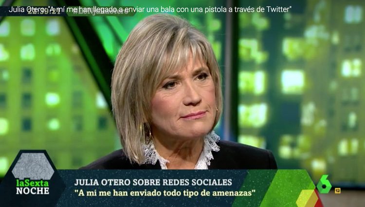 Julia Otero, en su entrevista en 'La Sexta Noche'