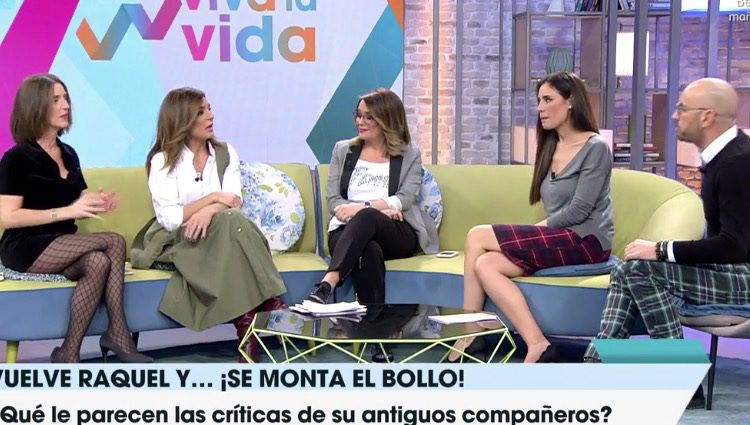 Raquel Bollo responde a sus antiguos compañeros de 'Sálvame' en 'Viva la vida'/Foto: Telecinco