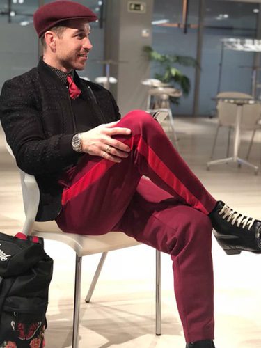 Sergio Ramos sorprende con un look de lo más arriesgado en su Instagram