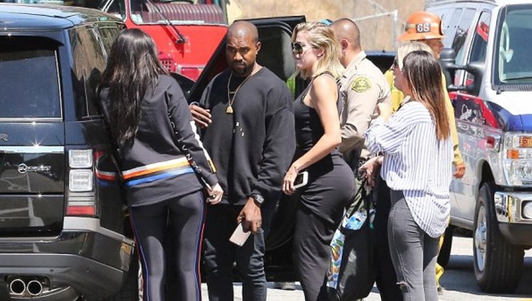 La familia Kardashian acudió a buscar a Kris Jenner tras su accidente