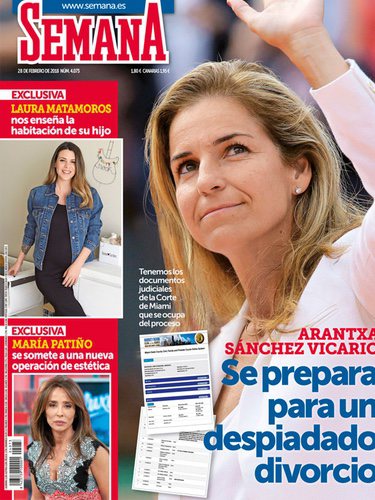 María Patiño en la portada de Semana