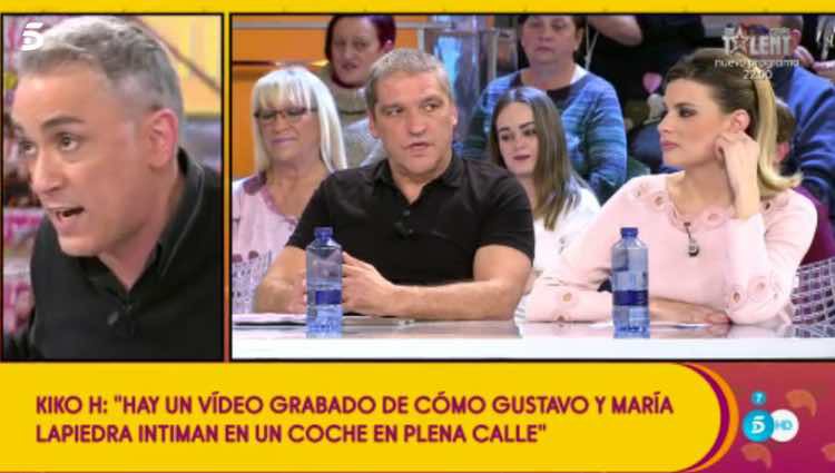 Kiko Hernández asegurando que la pareja han sido pillados / Telecinco.es