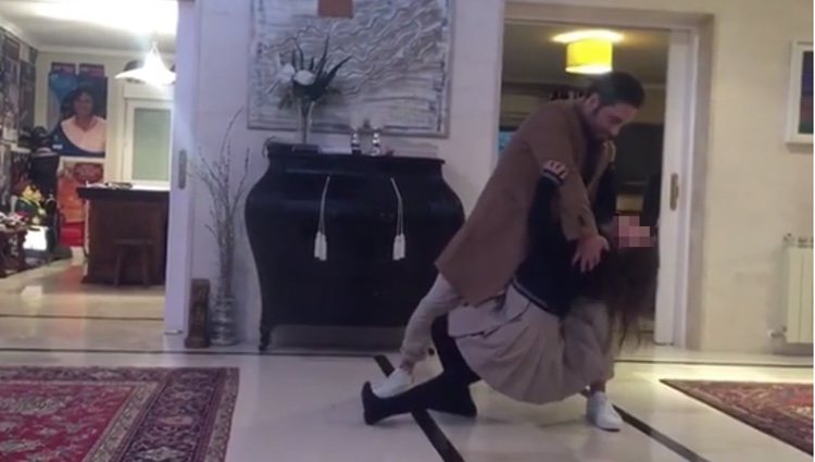 David Bustamante comparte un vídeo bailando junto a su hija Daniella en su Instagram