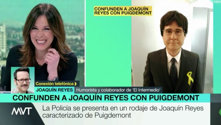 Mamen Mendizábal habló del incidente con Joaquín Reyes en su programa 'Más vale tarde'