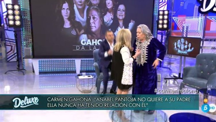 Carmen Gahona y Carmen Borrego, enfrentadas / Foto: telecinco.es
