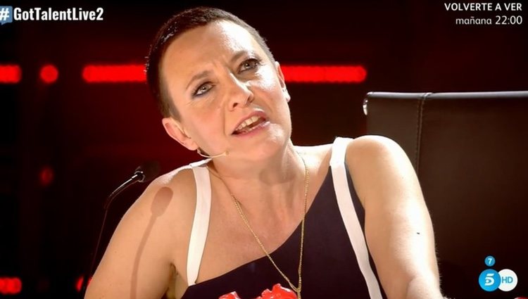 Eva Hache y su discurso más reivindicativo durante la segunda semifinal de 'Got Talent' | Fuente: Telecinco.es
