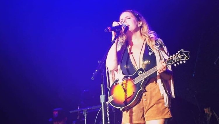 Lucie Silvas en un concierto / Instagram