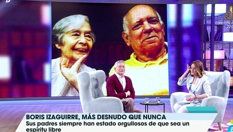 Boris Izaguirre emociona a Toñi Moreno en 'Viva la vida'/Foto: Telecinco