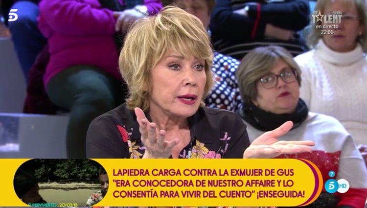 Mila Ximénez contra Fernando Marcos en 'Sálvame' | Foto: Telecinco.es
