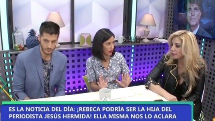 Rebeca Pous se pronuncia sobre el tema en 'Cazamariposas'/Foto: Telecinco