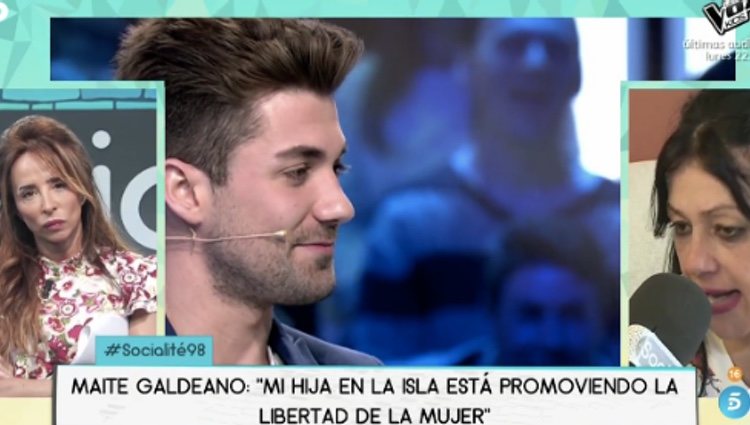 Maite Galdeano opina que Alejandro no defiende bien a Sofía | Foto: Telecinco