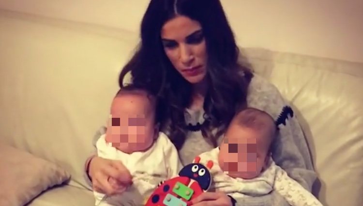 Suhaila con sus dos bebés / Instagram