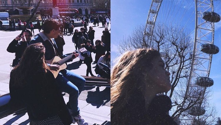 Alfred y Amaia durante su viaje a Londres / Fuente: Instagram