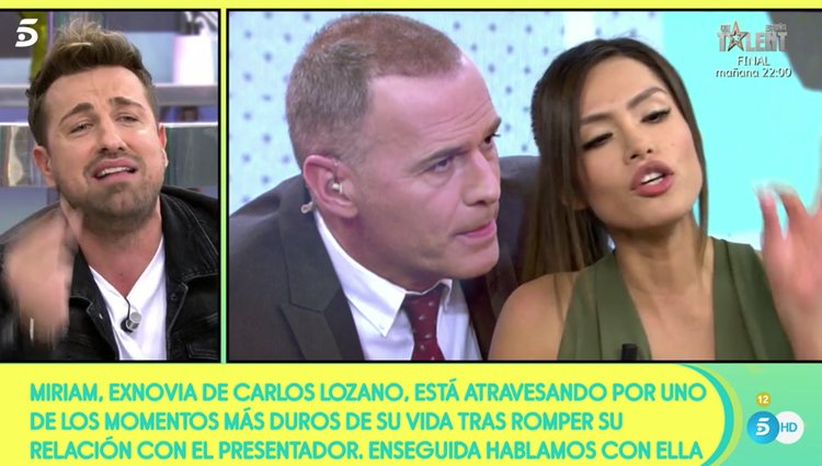 La fuerte discusión entre Miriam Saavedra y Rafa Mora / Fuente: Telecinco.es