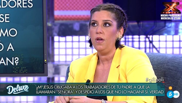 Anabel Gil Silgado en 'Sábado deluxe' Foto: Telecinco