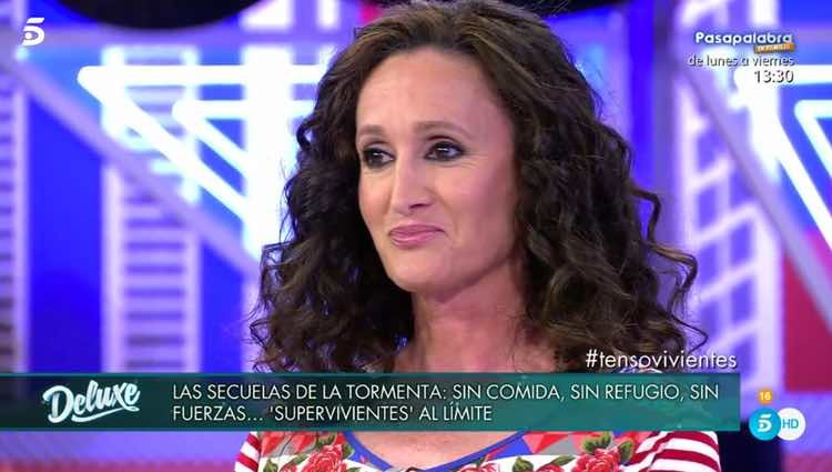 Dulce, molesta por compartir plató con Alejandro Albalá / Telecinco.es