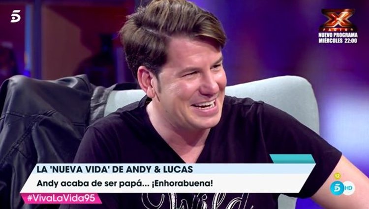 ¡Lucas de Andy y Lucas va a ser papá! Fuente: Telecinco.es