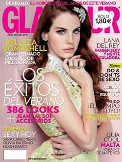 Lana del Rey portada de la revista Glamour