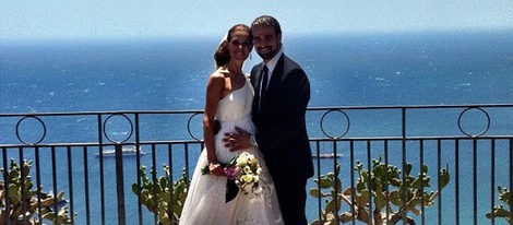 La foto de la boda de Raquel Sánchez Silva y Mario Biondo en la costa este de Sicilia