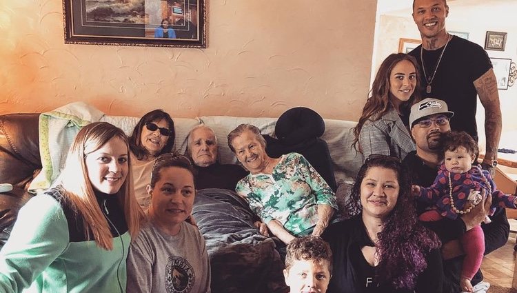 Jeremy Meeks con su familia / Foto: Instagram