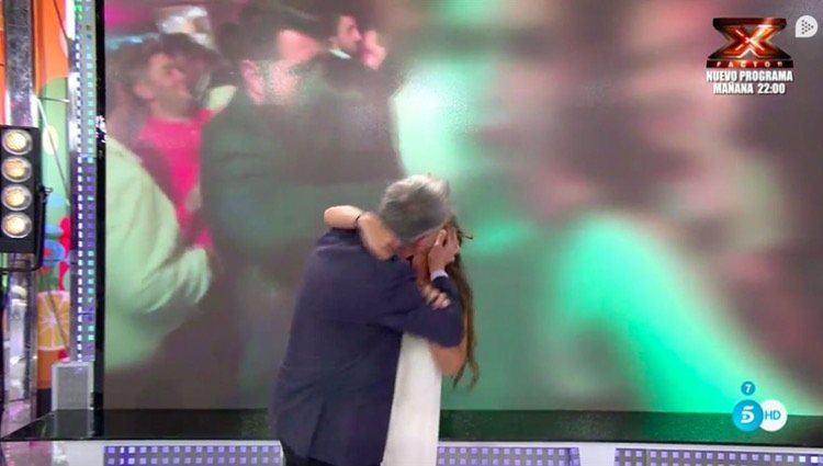 Kiko Hernández besa a Anabel Pantoja/Foto: Telecinco