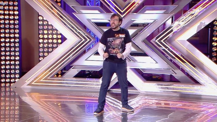 Fernando Romero durante su actuación en 'Factor X' / Fuente: Telecinco.es