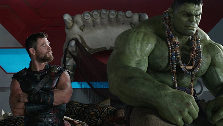 Thor y Hulk en 'Thor: Ragnarok'
