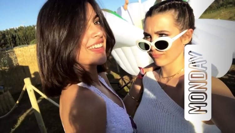 Lucía Rivera y Alba Díaz posan juntas en las redes sociales | Foto: Instagram
