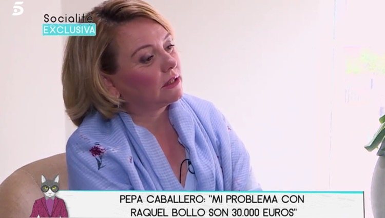 Pepa Caballero lo cuenta todo/Foto: Telecinco