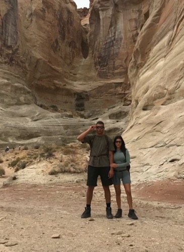 Kourtney Kardashian y Younes Bendjima se van de escalada/Foto: Instagram