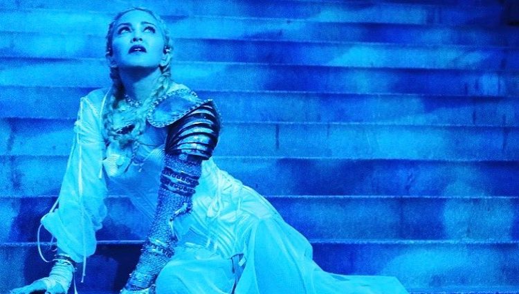 Madonna durante su actuación en la Met Gala 2018 / Fuente: Instagram