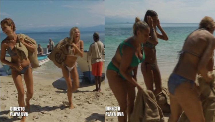 Las chicas son las primeras en reencontrarse en Playa Uva | telecinco.es