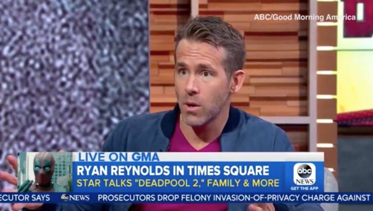 Ryan Reynolds en 'Good Morning America' / ABC
