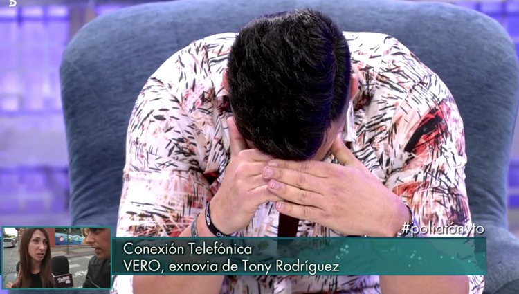 La exnovia de Tony llamó en directo al programa / Telecinco.es