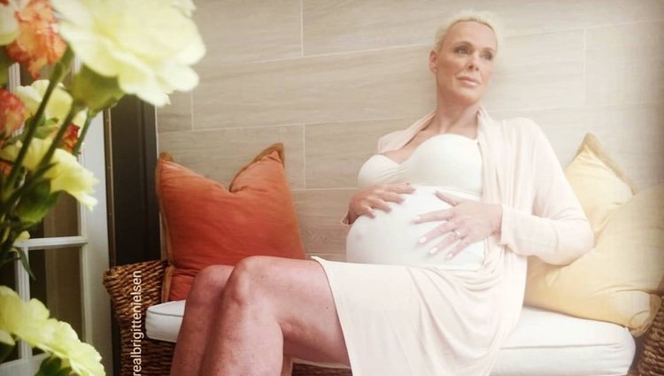 Brigitte Nielsen embarazada / Instagram